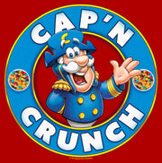 Men's Cap'n Crunch Circle Logo  Adult T-Shirt