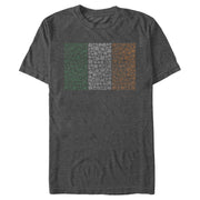 Men's Lost Gods St. Patrick's Day Irish Flag Cloverfield  Adult T-Shirt