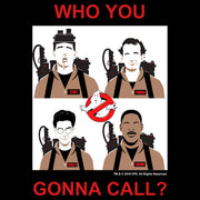 Men's Ghostbusters Who You Gonna Call Tiles  Adult T-Shirt