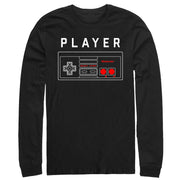 Men's Nintendo Player Controller  Adult Long Sleeve Shirt