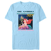 Men's The Little Mermaid Ariel Atlantica 1989  Adult T-Shirt