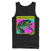 Men's Jurassic Park Philosoraptor  Adult Tank Top