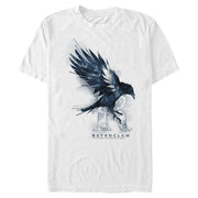 Men's Harry Potter Ravenclaw Bird Watercolor  Adult T-Shirt