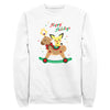 Men's Pokemon Christmas Pichu Rocker  Adult Sweatshirt