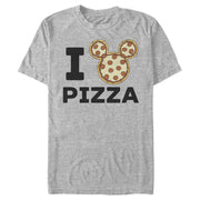 Men's Mickey & Friends Mickey Mouse Pizza  Adult T-Shirt