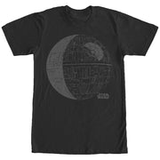 Men's Star Wars Death Star Logo  Adult T-Shirt