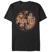 Men's Star Wars Rogue One Rebel Circle  Adult T-Shirt