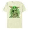 Men's Star Wars: The Mandalorian Grogu St. Patrick's Day Little Green Cutie  Adult T-Shirt