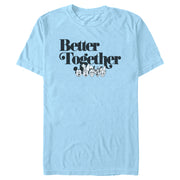 Men's Mickey & Friends Better Together Friends  Adult T-Shirt