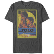 Men's Solo: A Star Wars Story Light Vintage Partner Frame  Adult T-Shirt