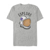 Men's NASA Explore Helmet  Adult T-Shirt