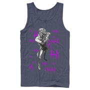 Men's Batman Joker Ha Ha  Adult Tank Top