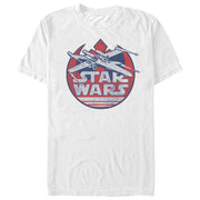 Men's Star Wars Fourth of July  X-Wing  Adult T-Shirt