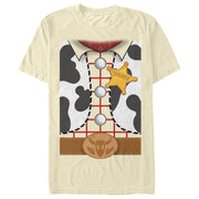 Men's Toy Story Sheriff Woody Costume Tee  Adult T-Shirt