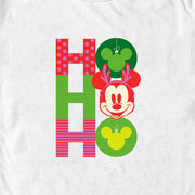 Men's Mickey & Friends Christmas Ho Ho Ho Ornaments  Adult T-Shirt