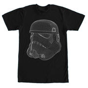 Men's Star Wars 3D Stormtrooper Helmet  Adult T-Shirt