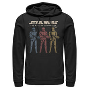 Men's Star Wars: The Rise of Skywalker Stormtrooper Reflection  Adult Pull Over Hoodie