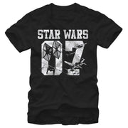 Men's Star Wars The Force Awakens Battle  Adult T-Shirt