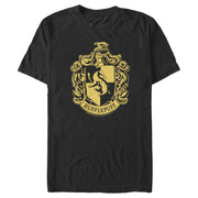 Men's Harry Potter Hufflepuff House Crest  Adult T-Shirt