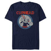 Men's Cuphead Ready to Brawl Distressed  Adult T-Shirt