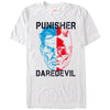 Men's Marvel The Punisher vs. Daredevil Profile  Adult T-Shirt