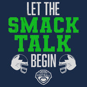 Men's ESPN Let the Smack Talk Begin White  Adult T-Shirt