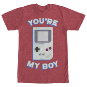 Men's Nintendo Game Boy You're My Boy  Adult T-Shirt