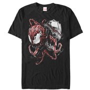 Men's Marvel Carnage and Venom  Adult T-Shirt