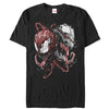 Men's Marvel Carnage and Venom  Adult T-Shirt