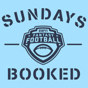 Men's ESPN BOOKED SUNDAYS  Adult T-Shirt