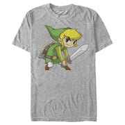 Men's Nintendo Legend of Zelda Spirit Tracks Link  Adult T-Shirt