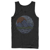 Men's Lost Gods Outdoor Lines Waves  Adult Tank Top