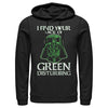 Men's Star Wars St. Patrick's Day Vader Lack of Clover  Adult Pull Over Hoodie