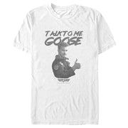 Men's Top Gun Talk to Me Goose Thumbs Up  Adult T-Shirt