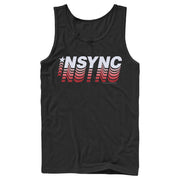 Men's NSYNC Retro Name  Adult Tank Top