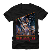 Men's Star Wars Movie Poster  Adult T-Shirt