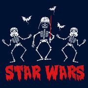 Men's Star Wars Halloween Vader Skeletons  Adult Sweatshirt