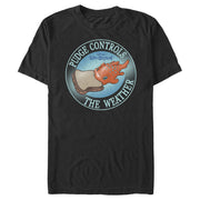 Men's Lilo & Stitch Pudge Controls the Weather  Adult T-Shirt