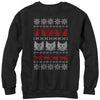 Men's Lost Gods Ugly Christmas Cat  Adult Sweatshirt