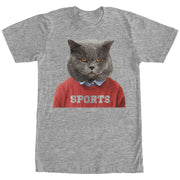 Men's Lost Gods Cat Sports  Adult T-Shirt