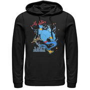 Men's Aladdin Genie Agrabah Arrival  Adult Pull Over Hoodie