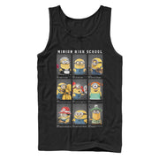 Men's Despicable Me Minion High School Yearbook  Adult Tank Top