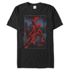 Men's Marvel Daredevil Cityscape Graffiti  Adult T-Shirt