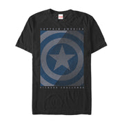 Men's Marvel Captain America Fitness Challenge Streaks  Adult T-Shirt