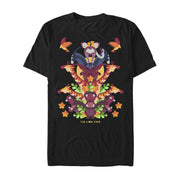 Men's Lion King Artsy Animal Pyramid  Adult T-Shirt