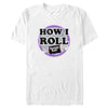 Men's Tootsie Roll How I Roll Slogan  Adult T-Shirt