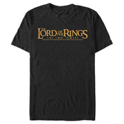 Men's The Lord of the Rings Two Towers Logo  Adult T-Shirt