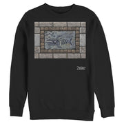 Men's Nintendo Legend of Zelda Link's Awakening Whale Stone Tablet  Adult Sweatshirt