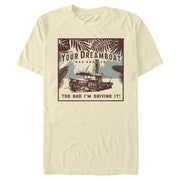 Men's Jungle Cruise Your Dreamboat Has Arrived  Adult T-Shirt