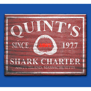 Men's Jaws Quint's Shark Charter  Adult Sweatshirt